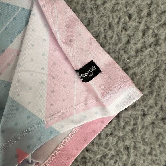 Greenside Golf Polo Mens XXL Multicolor Geometric‎ All Over Pattern Performance - Picture 4 of 9